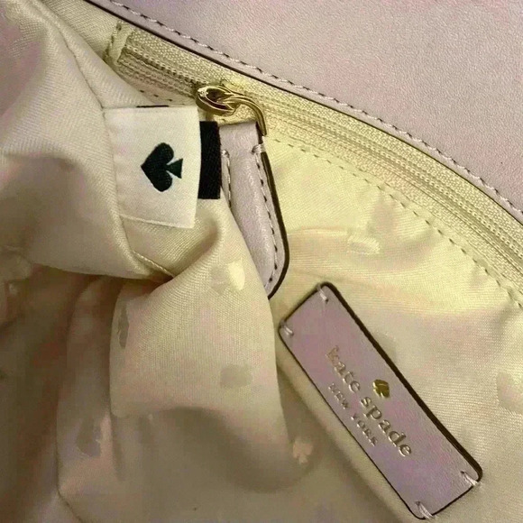 Kate Spade Purse Natalia Shoulder Bag Lilac Frost - Picture 9 of 12
